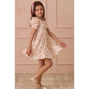 Noralee EVA dress Bow ditsy cotton 4-5y